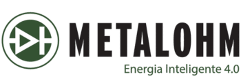 Logo verde Metalohm energy